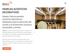 Tablet Screenshot of ideatec.es